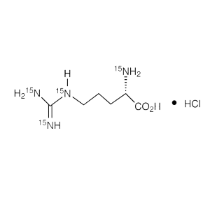 L-精氨酸-15N4单盐酸盐同位素标记